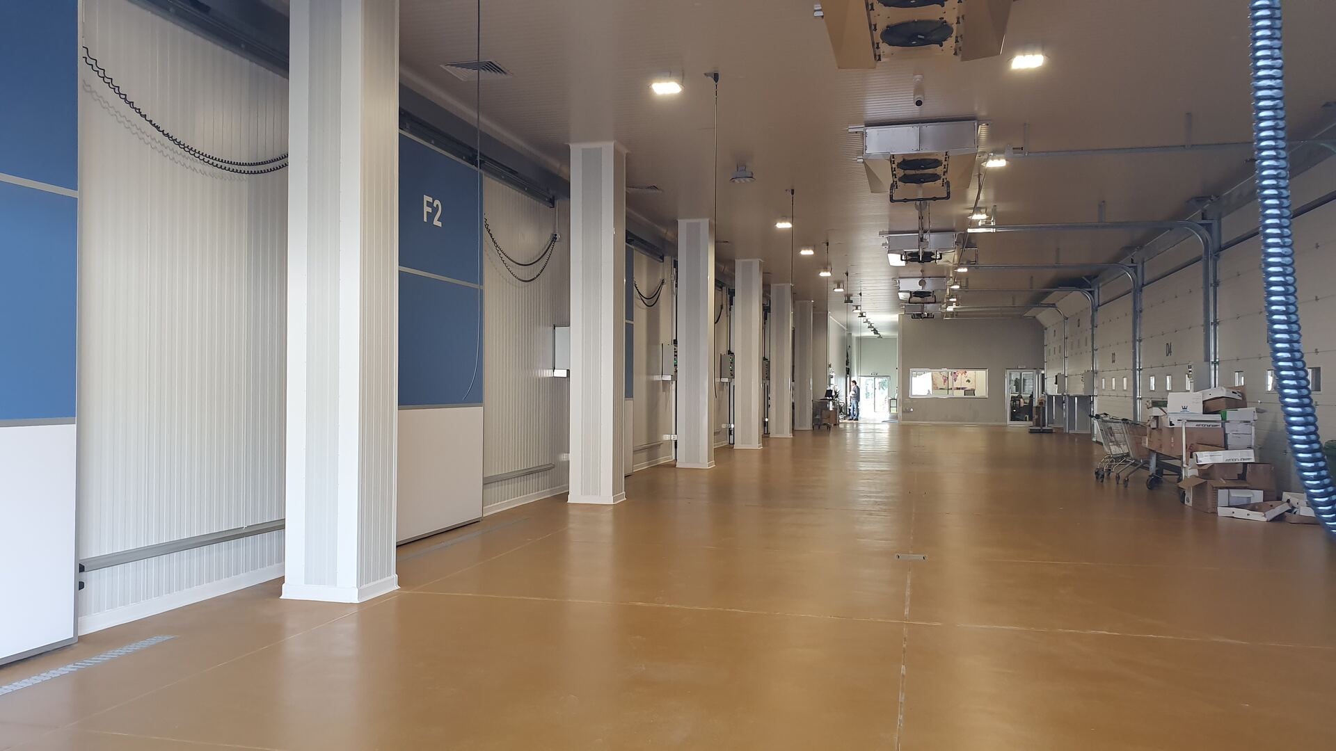 Cold storage facility built by Refrimech